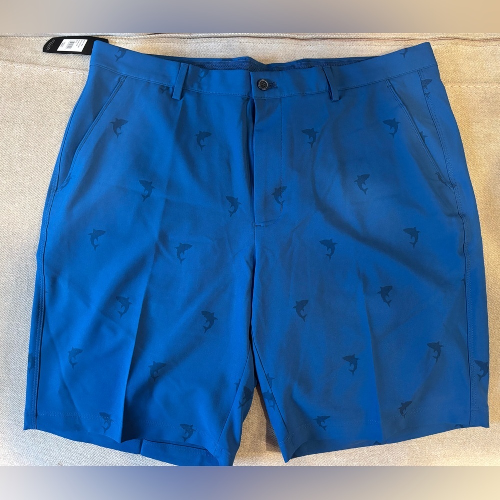 Greg Norman Collection Teal Shorts